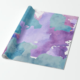 Papier Cadeau Bleu camouflage