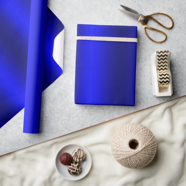 Papier Cadeau Bleu royal (Créateur téléchargé)