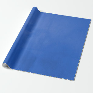 Papier Cadeau Bleu royal aquarelle