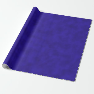 Papier Cadeau Bleu royal de brume de Noël