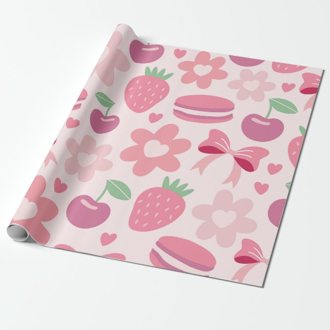 Papier Cadeau Bliss de Berry doux (Déroulé)