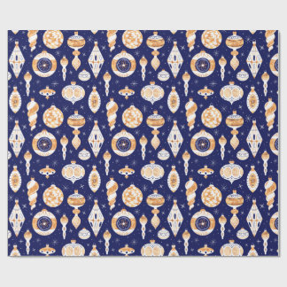 Papier Cadeau Blizzards et Baubles