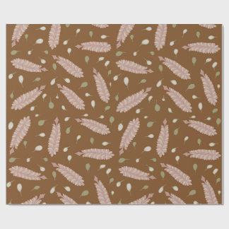 Papier Cadeau Blooming Pen Garden – Elegant Floral Wrapping Pape