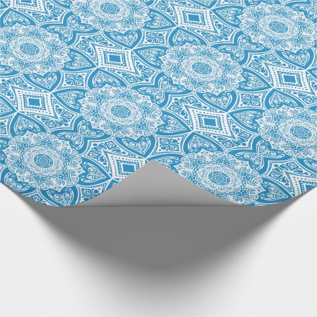 Papier Cadeau Bluebird Mandala (Coin)