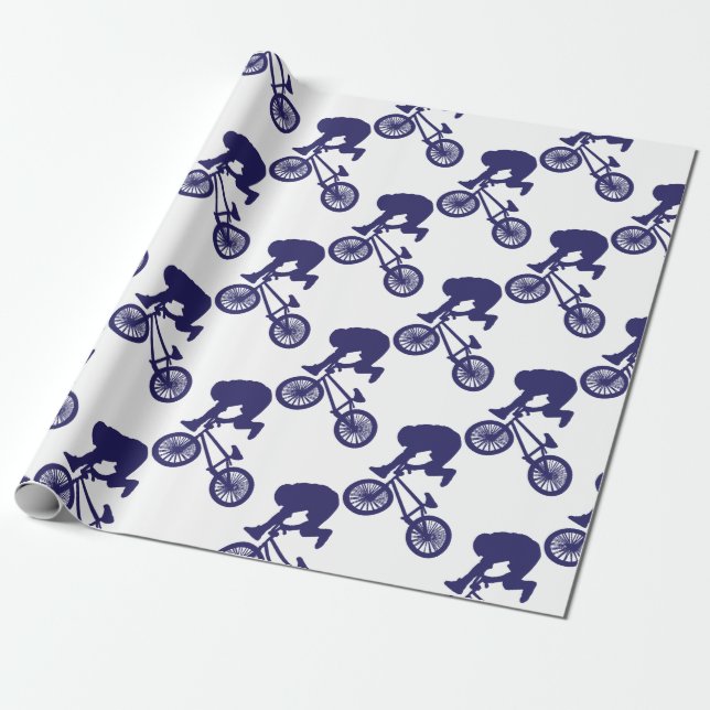 Papier Cadeau BMX-Biker (Déroulé)
