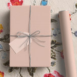 Papier Cadeau Bohème Beige Blush Plaque Couleur Solide DAB6A8<br><div class="desc">Une belle couleur solide,  papier d'emballage couleur chair. Idéal pour les soirées à thème Boho,  les baby showers,  les cadeaux pour elle et les occasions spéciales. Boho beige Tone Couleur DAB6A8. Parfait pour les soirées et événements à thème bohème. Bohème Beige Blush Plain Solid Color Wrapper Papier</div>