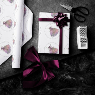 Papier Cadeau Bohême Fairy Ball Gown Boudin Ombre