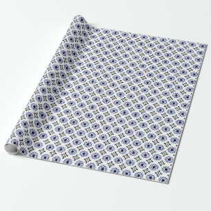 Papier Cadeau Bohemian Boho Abstrait Aztec Style Motif The Eye
