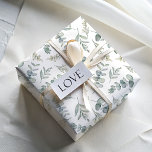 Papier Cadeau Boho Aquarelle Eucalyptus Mariage de verdure<br><div class="desc">Plongez-vous dans l'allure boho de notre aquarelle design,  puisant son inspiration dans l'eucalyptus et le feuillage luxuriant,  conçu pour mettre en valeur ces moments inoubliables. Parfait pour les mariages,  les anniversaires et plus encore,  ce design enchanteur ajoute une touche de beauté naturelle et de sophistication à toute occasion.</div>