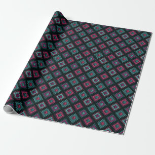 Papier Cadeau Boho Spirit : Tribal Ethnic Seamless