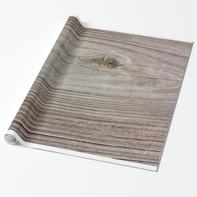 Papier Cadeau Bois âgé (Déroulé)