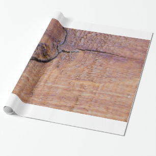 Papier Cadeau Bois craqué