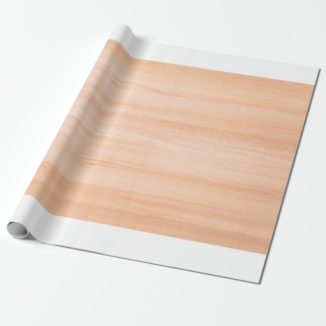 Papier Cadeau Bois motif surface en bois rétro (Déroulé)