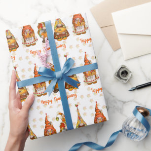 Papier Cadeau Bon thanksgiving Gnomies