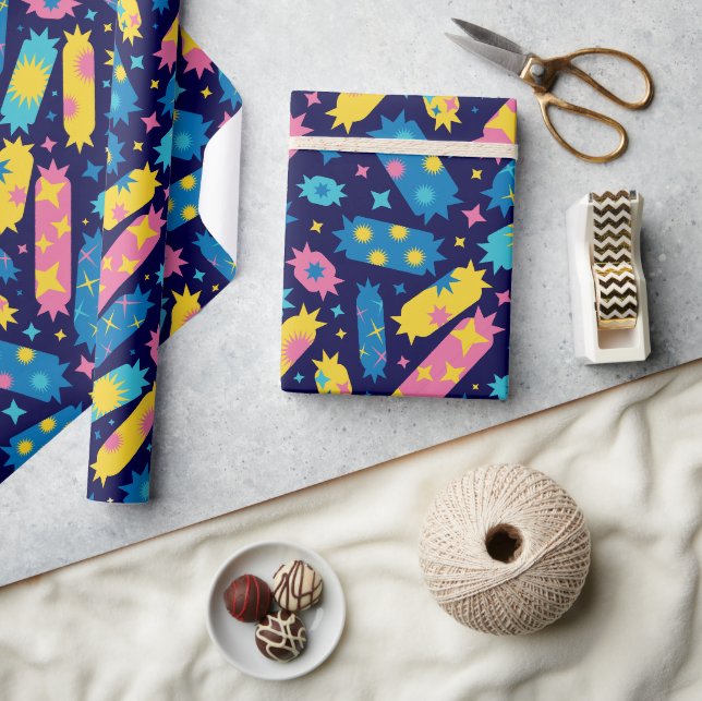 Papier Cadeau Bonbons bonbons. (Artisanat)