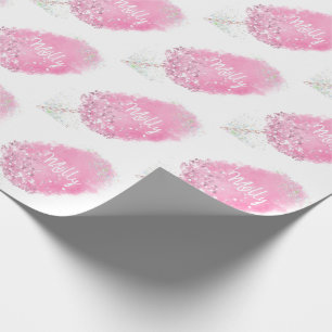 Papier Cadeau Bonbons de coton parties scintillant mignonne cein