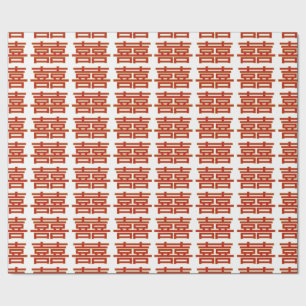 Papier Cadeau Bonheur double