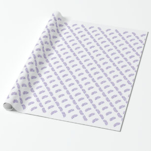 Papier Cadeau Bonne année américaine