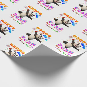 Papier Cadeau Bonne année, tournez la page