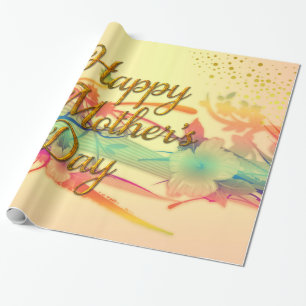 Papier Cadeau Bonne fête des mères 13