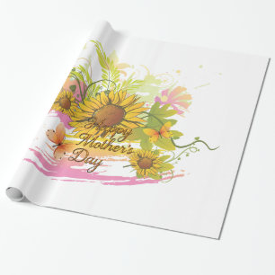 Papier Cadeau Bonne fête des mères 36