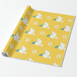 Papier Cadeau Bonne Hanoukka Star of David, casher Bird Piegon<br><div class="desc">Bonne Hanoukka. Ce design représente l'étoile de David,  le Piegon Oiseau casher sur un arrière - plan jaune célébrant la fête historique de Hanoukka. C'est le papier d'emballage parfait pour Hanoukka,  aka Chanukah,  ou d'autres occasions spéciales.</div>