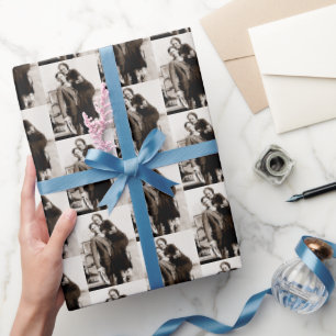 Papier Cadeau Bonnie & Clyde The Barrow Gang années 1930