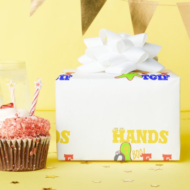 Papier Cadeau Boo d'or ! Fille TGIF Merci Dieu Son Vendredi Haku (Fête d'anniversaire)