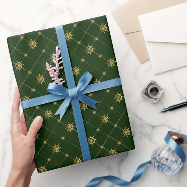 Papier Cadeau Borne d'or (Cadeaux)