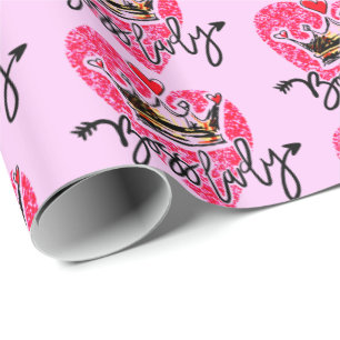 Papier Cadeau Boss Lady Pink