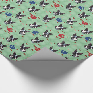 Papier Cadeau Boston Terrier