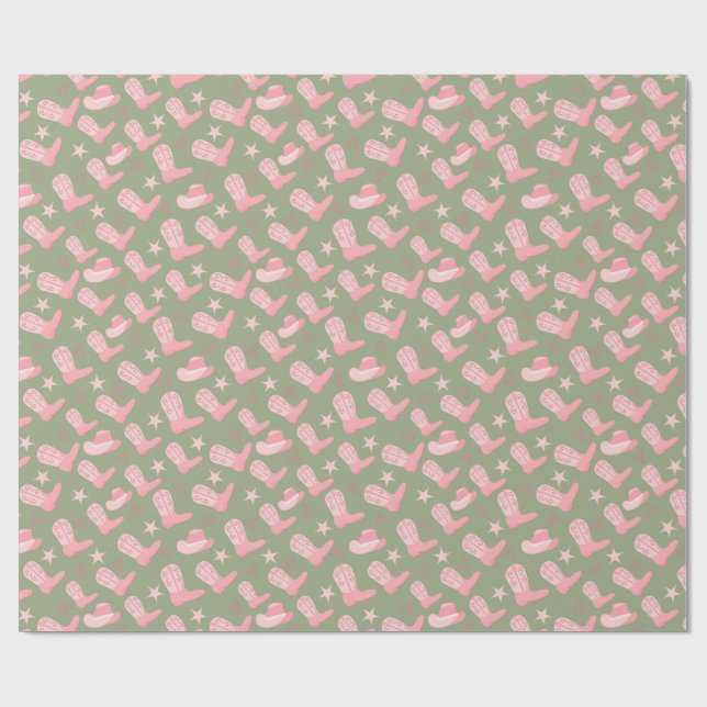 Papier Cadeau botte (Plat)
