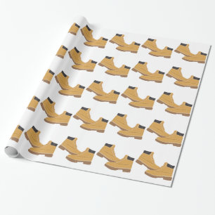 Papier Cadeau Bottes de travail