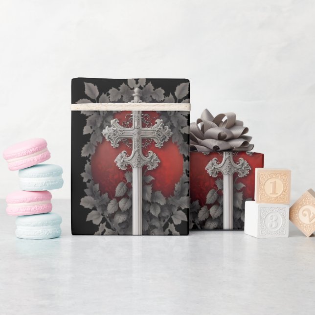 Papier Cadeau Bouclier Knights (Baby Shower)