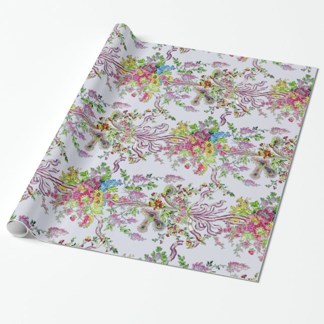 Papier Cadeau Boudoir de Marie Antoinette (Déroulé)
