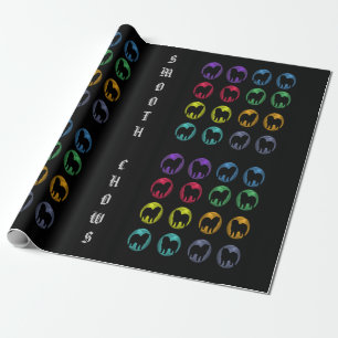 Papier Cadeau Bouffe lisse enveloppant Papper