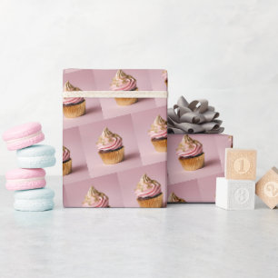 Papier Cadeau Boulangerie Cupcake