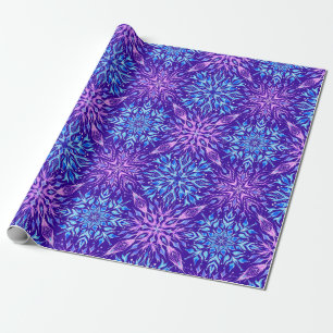 Papier Cadeau Boule de neige en cristal clair ornement
