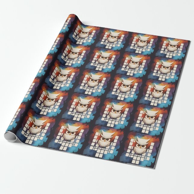 Papier Cadeau boule de rebut 3 sur 15 (Déroulé)