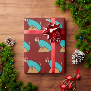 Papier Cadeau Boulet de canon humain