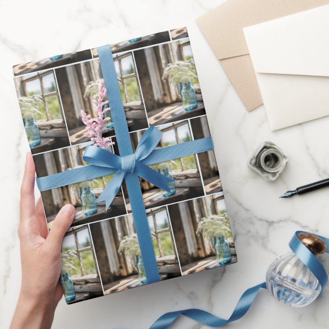 Papier Cadeau Bouquet de dentelle de la reine Anne (Cadeaux)