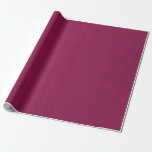 Papier Cadeau Bourgogne - Aquarelle de Marsala<br><div class="desc">Papier d'emballage d'aquarelle rouge bordeaux.</div>