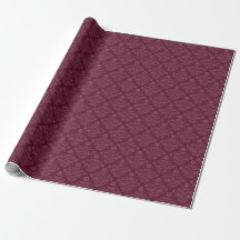 Bourgogne Classieux Moderne Floral Damassé
