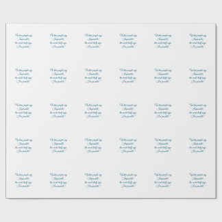 Papier Cadeau Bouton
