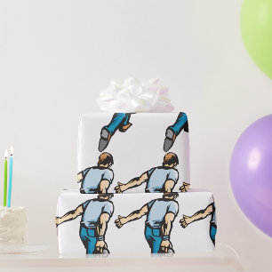 Papier Cadeau Bowler à dix broches