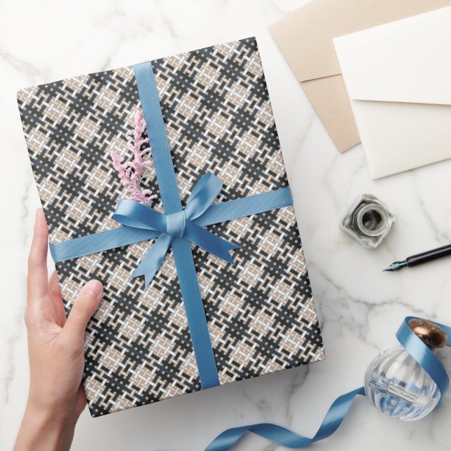Papier cadeau Box Weave (éditorial sur mesure) (Cadeaux)