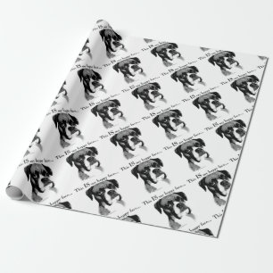 Papier Cadeau Boxer Happy Face
