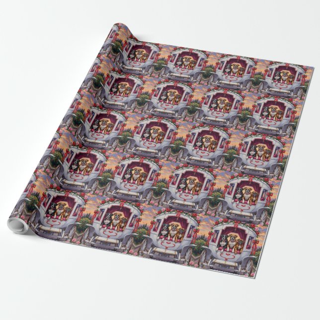 Papier Cadeau Boxer Saint-Valentin  (Déroulé)