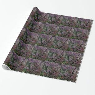 Papier Cadeau Branches et fleurs