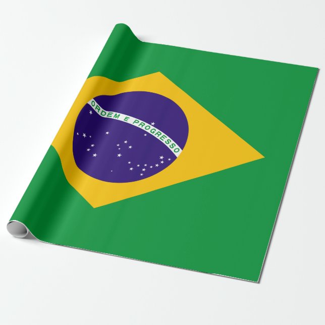 Papier Cadeau Brésil (Déroulé)